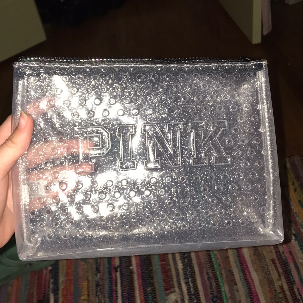 PINK makeup bag